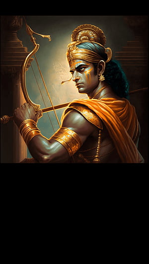 AI show Lord Ram, Laxman as children, Sita's swayamwar, other scenes from Ramayana, Raam laxman HD phone wallpaper