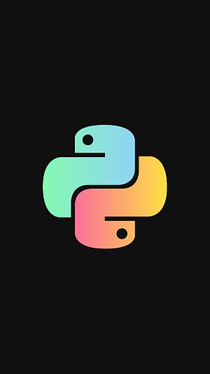python, code, computer, programming, logo HD phone wallpaper
