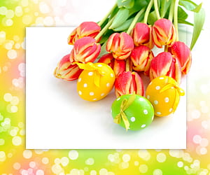 Frames Easter HD wallpaper