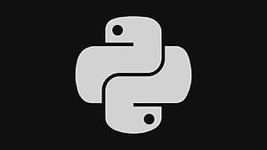 Python Logo, Python, Icon, Programming Language, Logo, Background, Black Python HD wallpaper