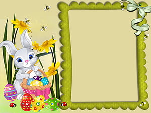 Frames Easter HD wallpaper
