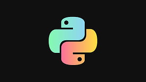 Python Logo , python, code, computer, programming, logo HD wallpaper