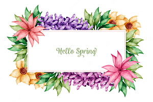 Basic Hello Spring HD wallpaper