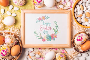 Frames Easter HD wallpaper