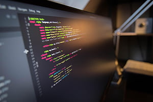 code, html, computer, php, javascript, css, display, text, , programming, monitor Gallery, HTML Logo HD wallpaper