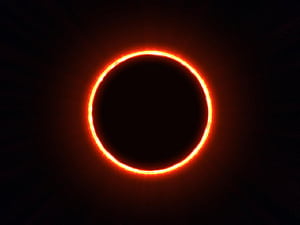 : Eclipse, Red Eclipse HD wallpaper