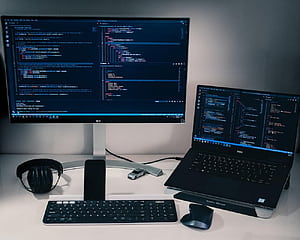 Coding Setup . HD wallpaper