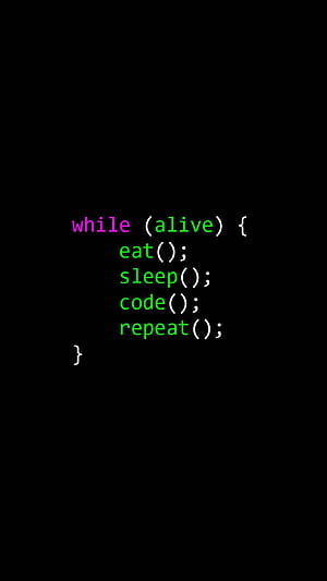 Programming HD phone wallpaper