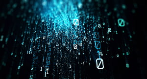 Binary Code HD wallpaper