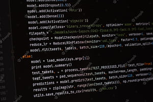 Premium . Developer python, java script, html, css source code on monitor screen. writing script of software developer. program coding. programmer editing code background. technology background close up shot HD wallpaper