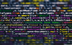 Computer Coding Screen Tilt Shift, Coding Meme HD wallpaper