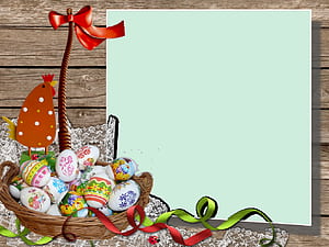 Frames Easter HD wallpaper