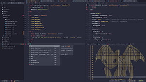 GitHub Monokai Pro.nvim HD wallpaper