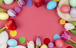 Frames Easter HD wallpaper