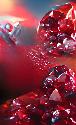 Ruby Red HD phone wallpaper